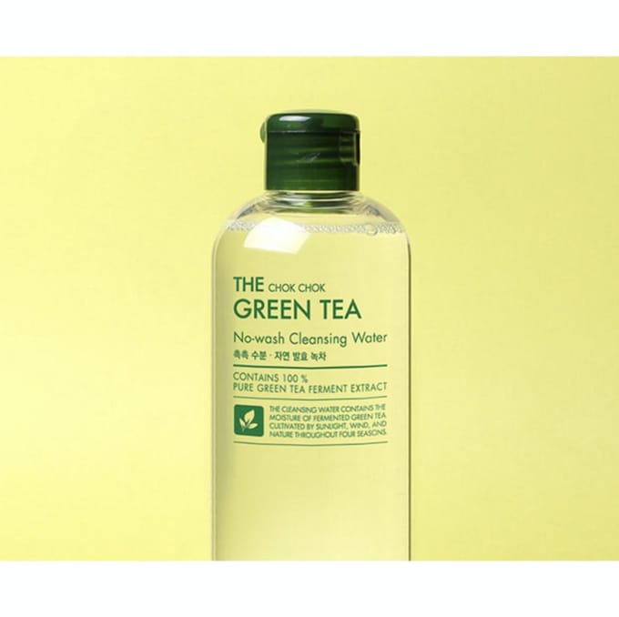 TONYMOLY The Chok Chok Groene Thee Make-up Reinigingswater white