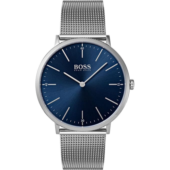 Hugo Boss 1513541 Herenhorloge 40 mm blauw