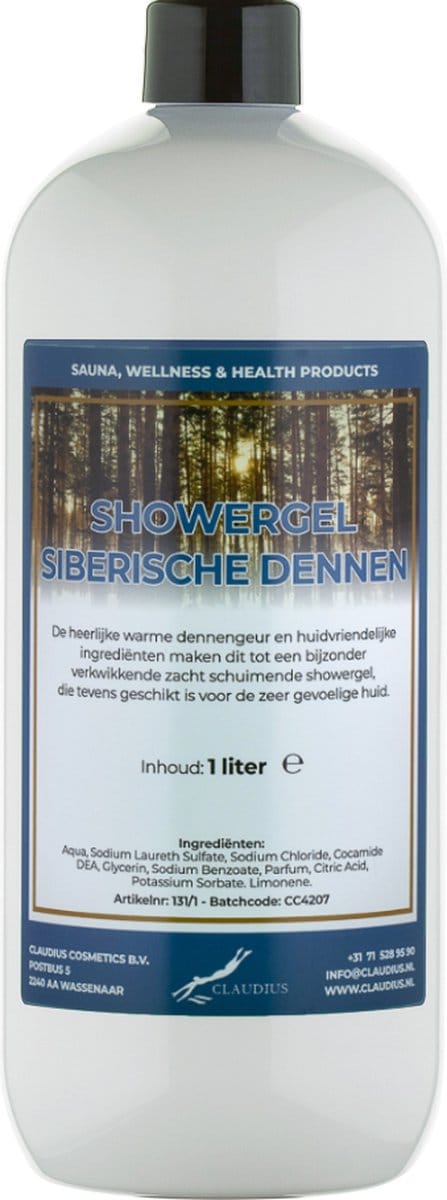 Douchegel Siberische Dennen 1 Liter - Showergel