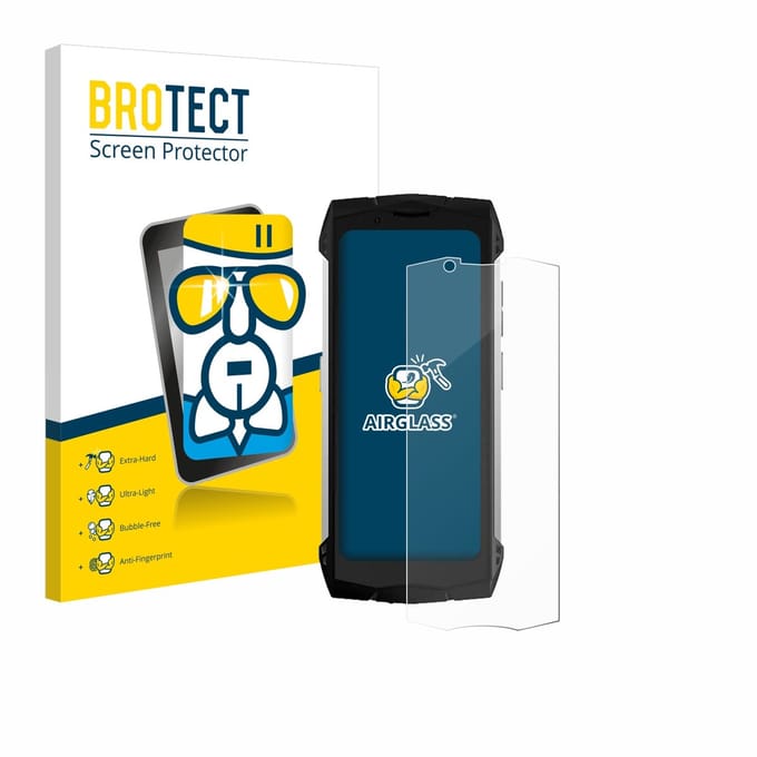 Screenprotector voor Doogee S Mini Beschermglas transparant