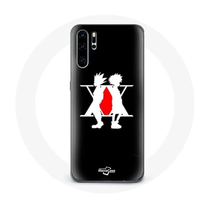 Coque pour Huawei P30 Pro Hunter x Hunter Manga Logo Noir