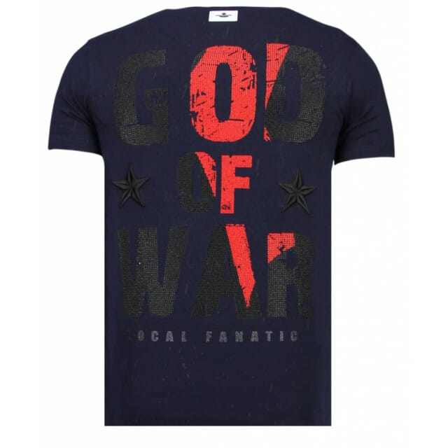 Local Fanatic God of war rhinestone t-shirt