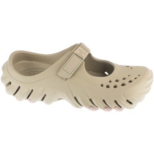 Crocs Echo Mary Jane W Clog, Vrouwen, Beige, Slippers, maat: 36/37