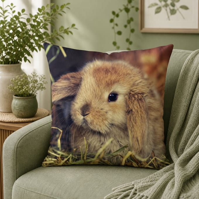 Bunny Bliss Collection Kussenhoes - 45x45 cm