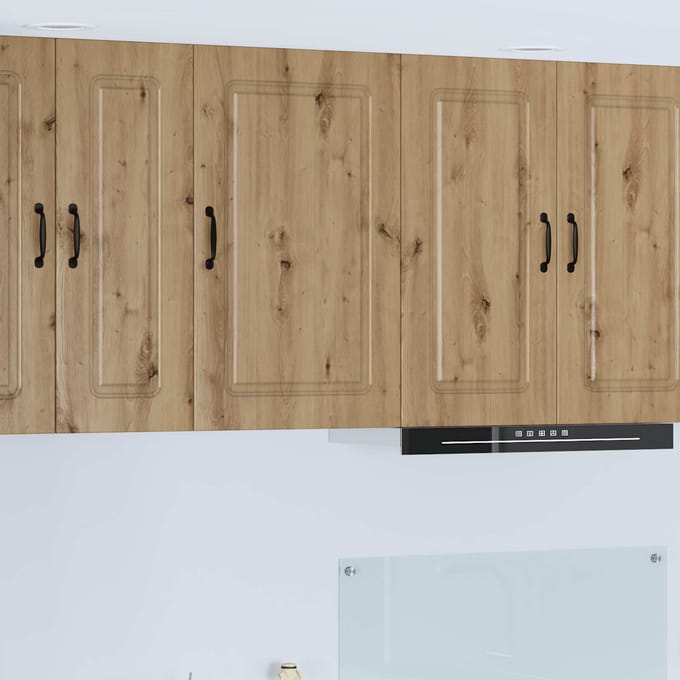 vidaXL - Vaatwasserpaneel - Kalmar - Artisan - Eiken - 80 - x - 31 - x - 80 - cm