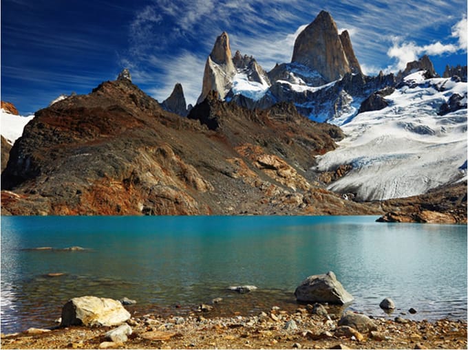 Fotobehang - Mount Fitz Roy, Patagonia, Argentina.
