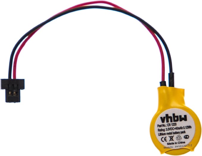 BIOS Batterij - Moederbord Batterij - Computer Instellingen - 3V 40mAh Capaciteit - CR2025 Model