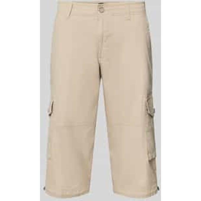 Capri cargo broek met klepzakken