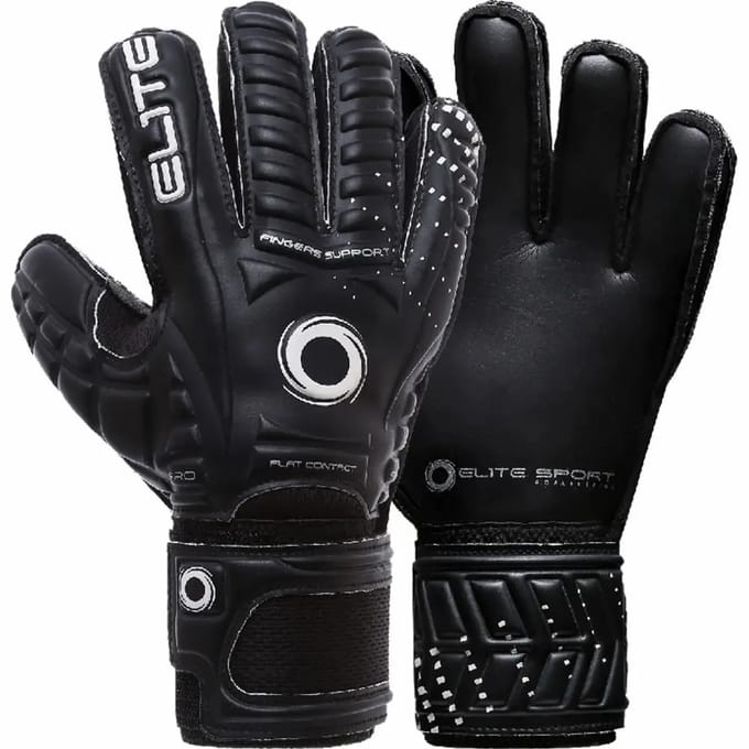 Elite Sport Warrior Keepershandschoenen Kinderen - Zwart | Maat: 3