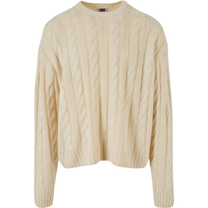 Urban Classics - Boxy Sweater/trui - 3XL - Beige