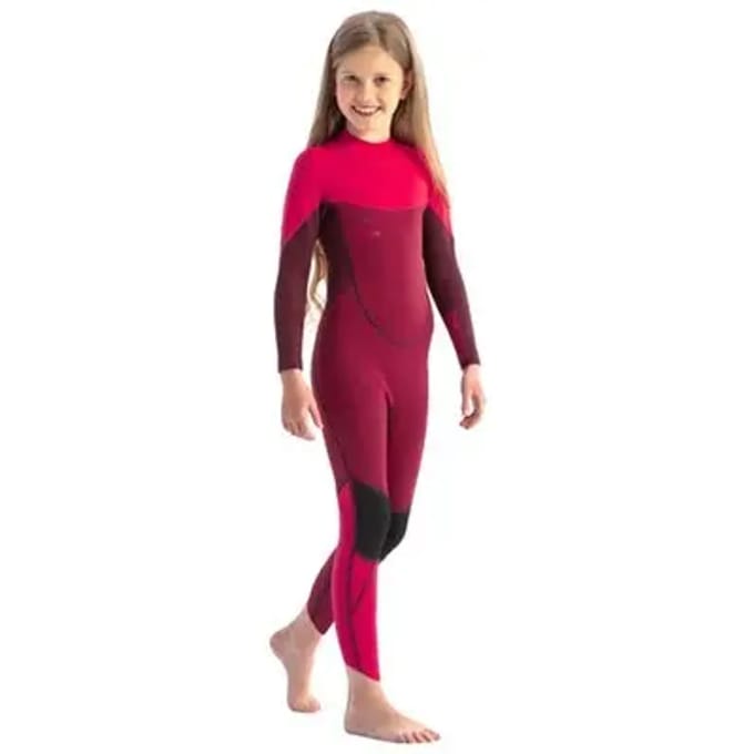 2025 Jobe Junior Boston 3/2mm Rug Ritssluiting Wetsuit - Hot P