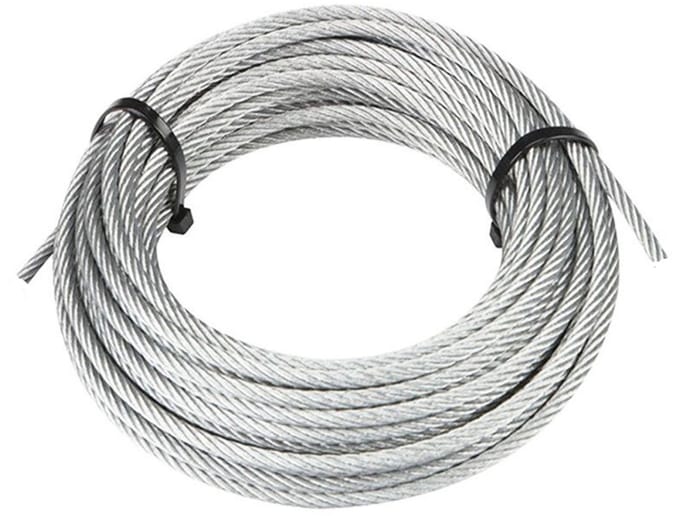 Roestvrijstalen Kabel 7x7 1.0mm Zuurvast - 5 Meter