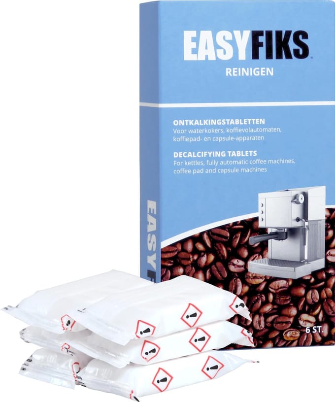 Easyfiks - Ontkalkingstabletten - 6 stuks