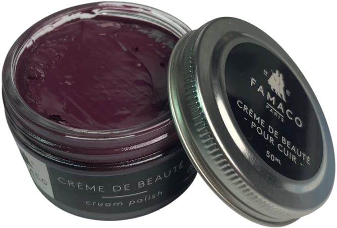 Famaco Creme de Beaute schoensmeer- 50ml - paars parme (516)