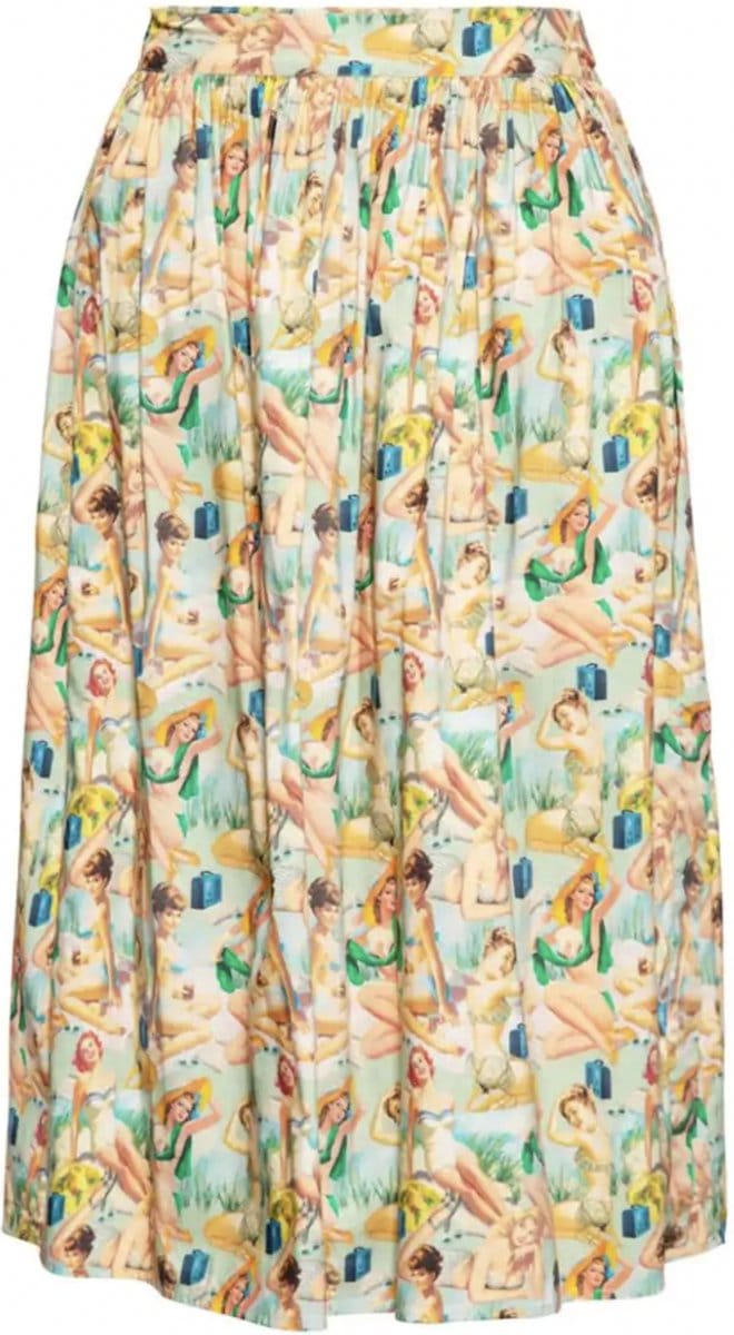 Queen Kerosin Pins Wrap Swing Rok - XL