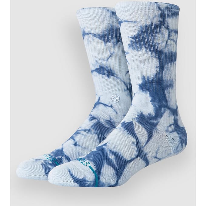 Stance Tied Up Crew Sokken blauw