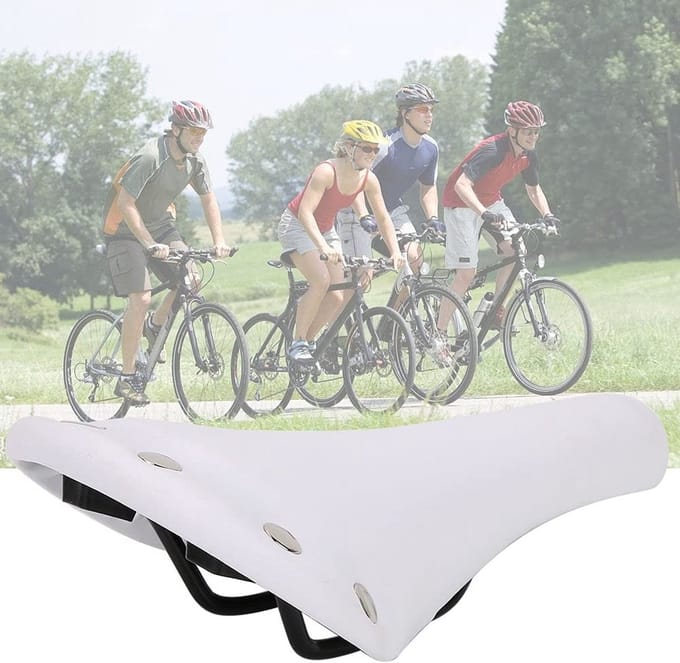 Allecto - Fietsstoel - Lichtgewicht fietszadel - Hoog elastisch en