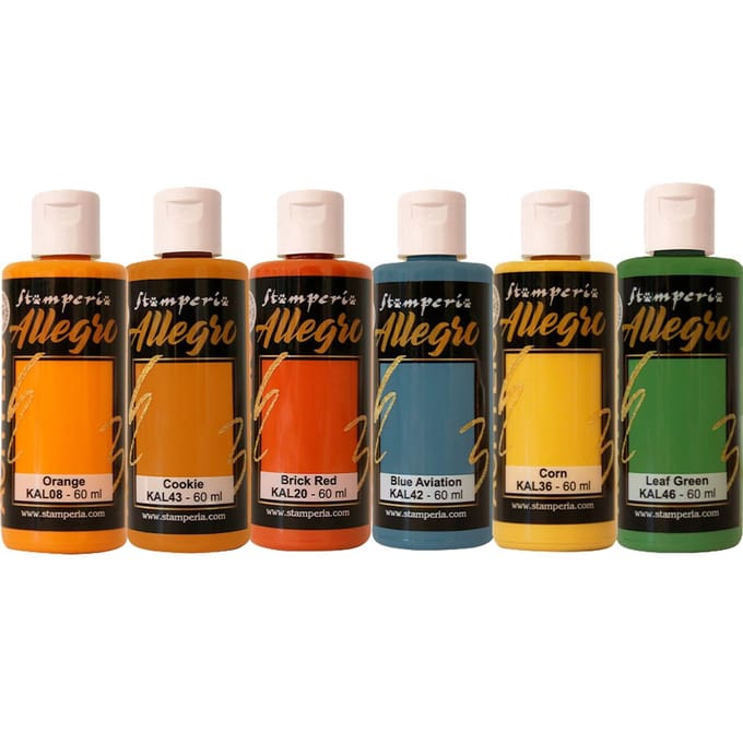 Stamperia Allegro Acrylic "Art of Travelling"