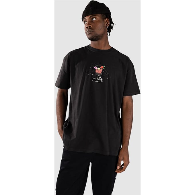 Misfit Shapes Young Warmer T-Shirt zwart