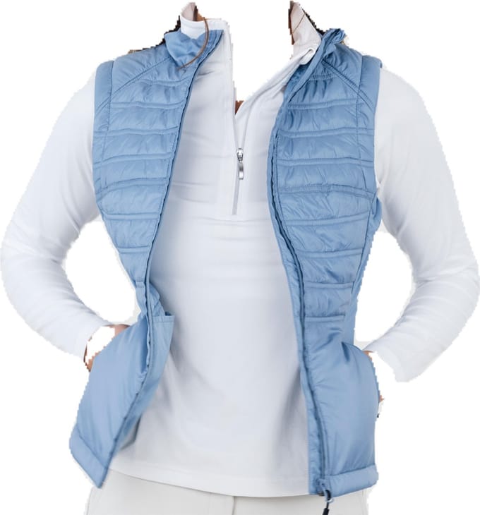 Func Factory dames Hybride Bodywarmer Shelly faded blue 44