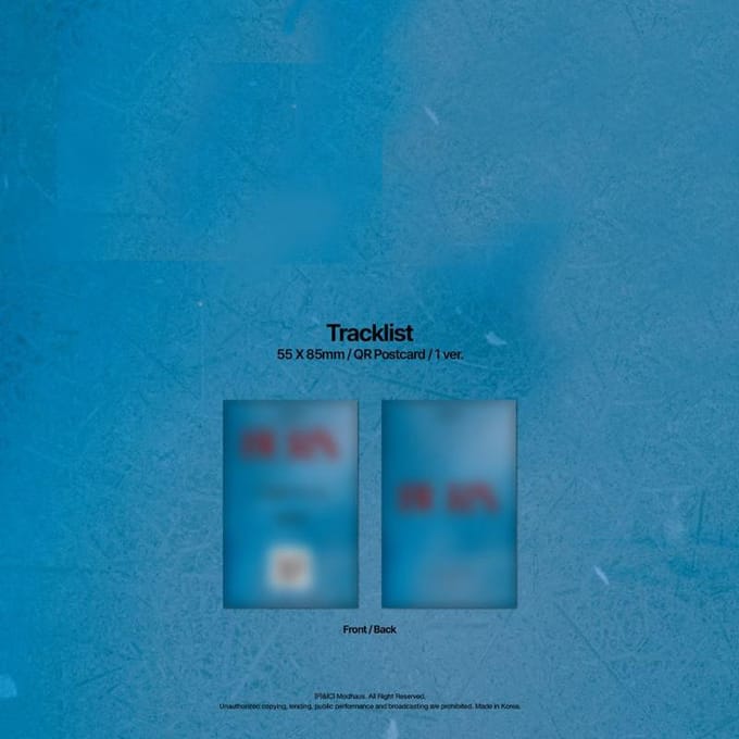 ARTMS [BURN] Album Musique Objekt ver. 1EA gray
