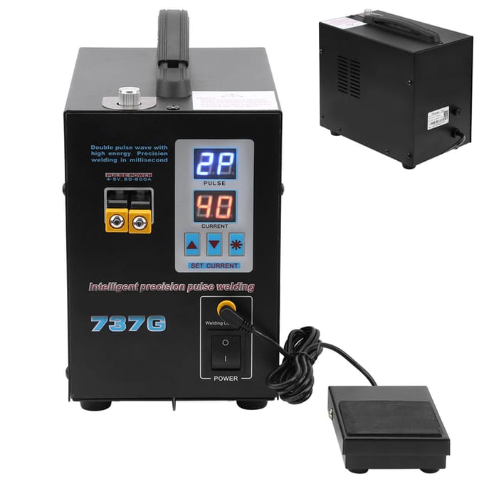 Puls Puntlasapparaat Dubbele Lasmodi Soldeerlasmachine Elektronisch Gereedschap SUNKKO737G AC