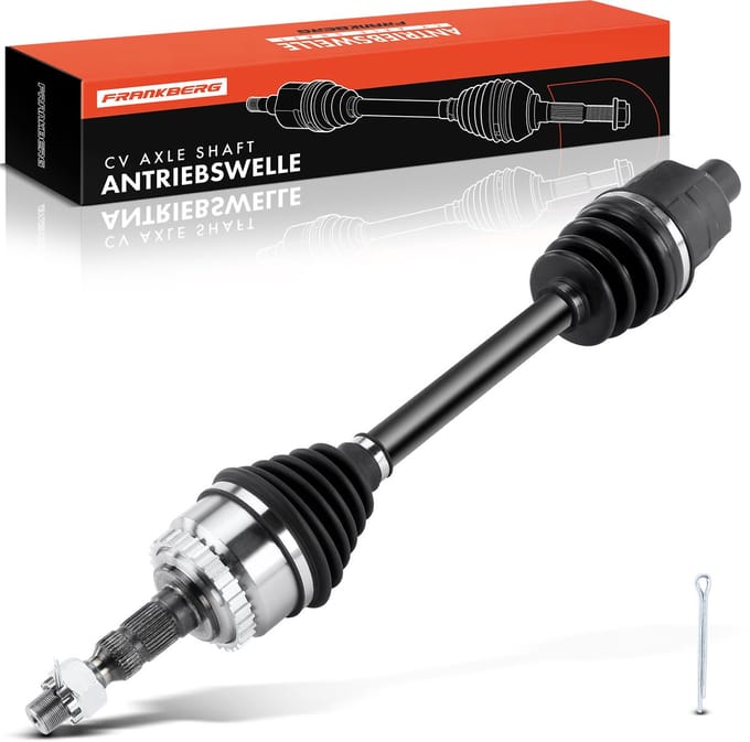Frankberg 1x aandrijfas rechts voor Vauxhall Meriva MK I X03 17L