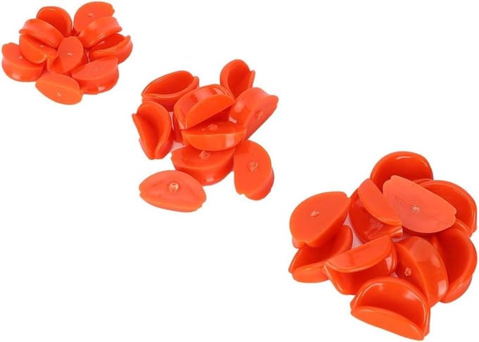 Plastic Eendenmond - Knutselonderdeel - Dieren Knutselen - Duurzaam Materiaal - 3 Maten - Geel