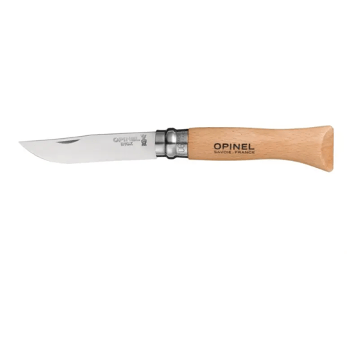 Opinel RVS N°06 Zakmes (Maat - OS, Kleur - Stainless Steel)