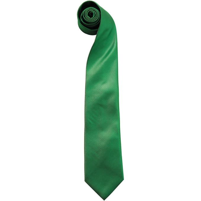 Premier Heren Kleuren Mode Stropdas (Smaragd)
