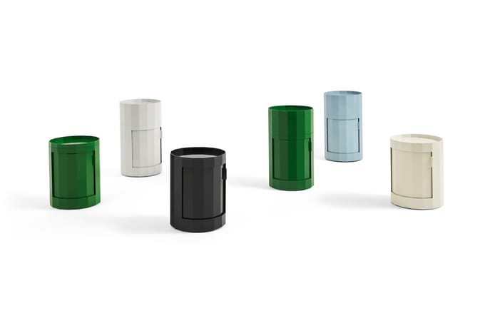 HAY Facet Cabinet - low - spinach green