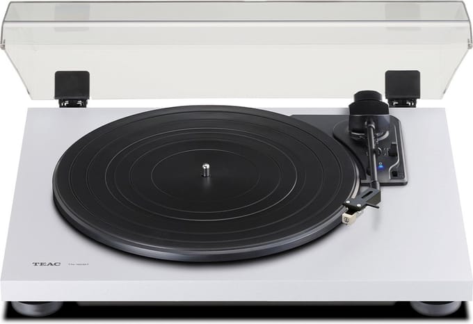 TN-180BT-A3/W - Bluetooth-platenspeler met Audio-Technica-cartridge, Wit