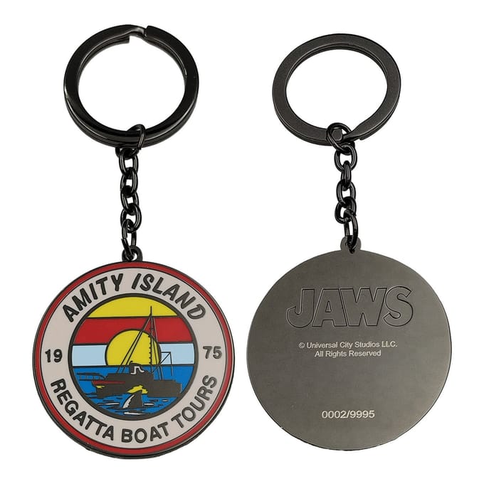 Jaws 50th Anniversary Regatta Boat Tour Limited Edition Sleutelhanger