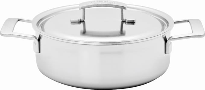 Demeyere Industry 5 - Lage kookpot met deksel - 24cm - 3.7L