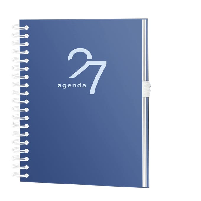 Huurdies® - Schoolagenda 26/27 - A5 - Blauw