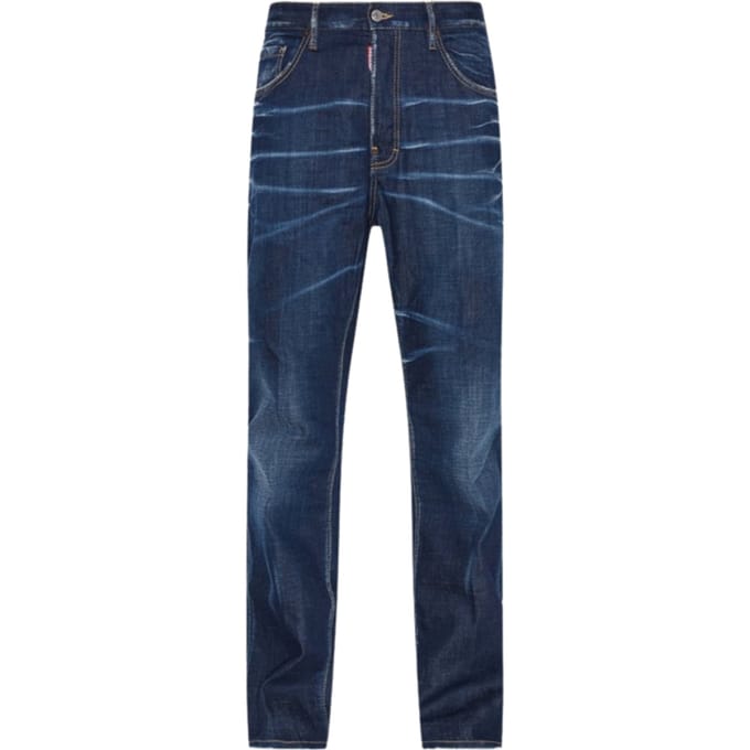 Dsquared2 642 Vervaagde Blauwe Jeans