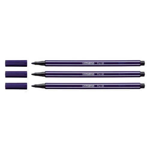 STABILO Pen 68 - Premium Viltstift - Pruissisch Blauw - per stuk