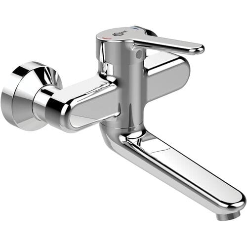 Ideal Standard 2 wall-mounted basin mixer, spout 15 cm BC115AA