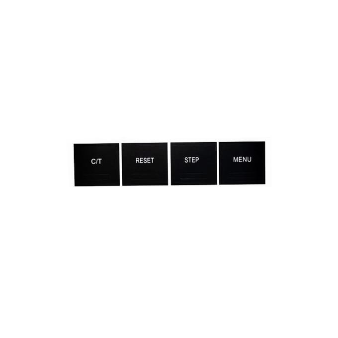 Informatiecentrum Knop Reparatie Stickers Voor Jeep Cherokee Commander 2005-2009 black