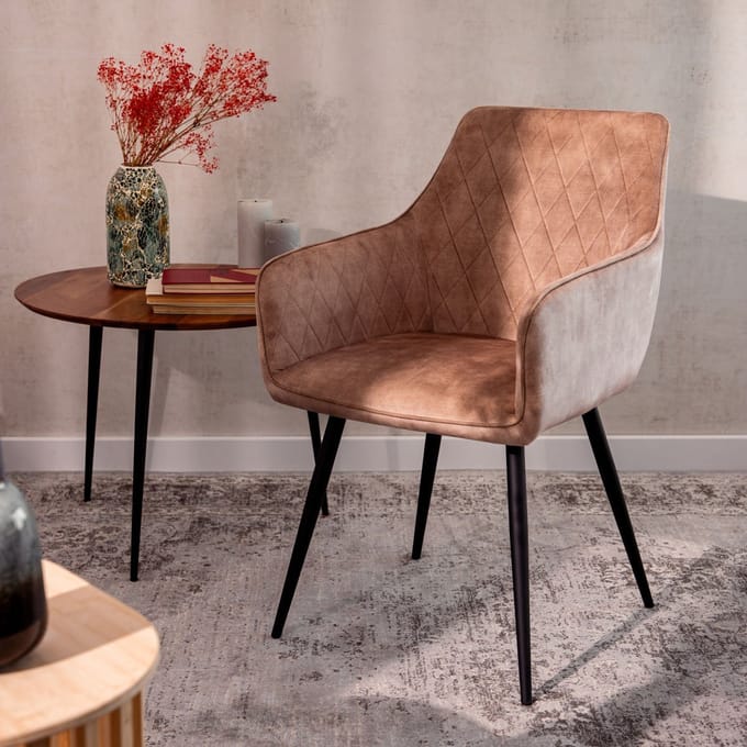 HOMLA - Chair - SATORI - Beige - 58x62x79cm