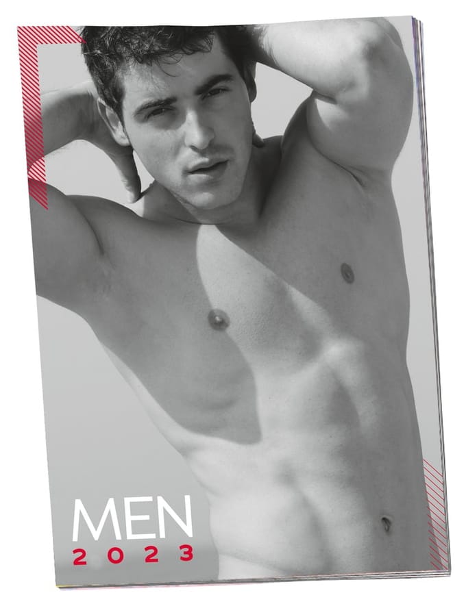 Sexy Pin Up mannen kalender - 2023
