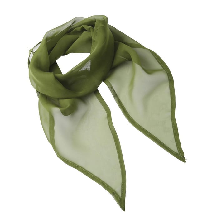 Premier Dames/Dames Chiffon Sjaal (Oase Groen)