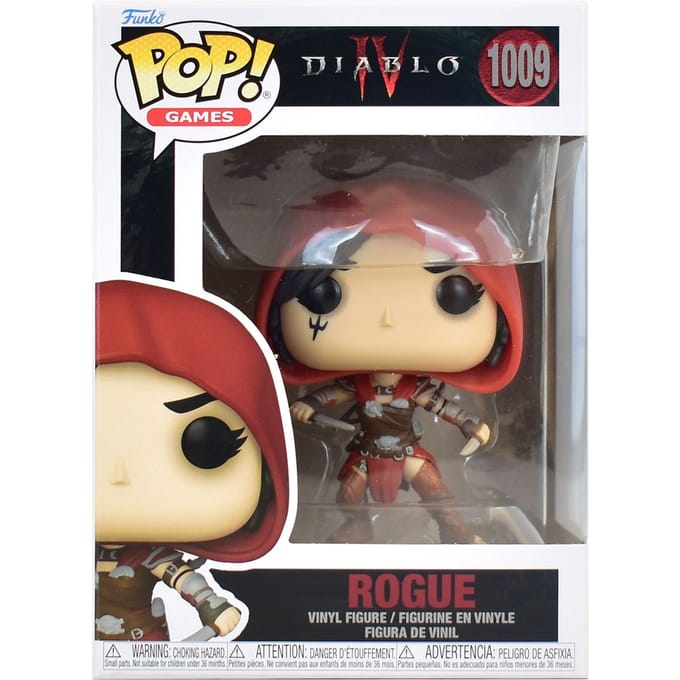 Diablo 4 - Rogue vinylfiguur 1009 Funko Pop! meerkleurig
