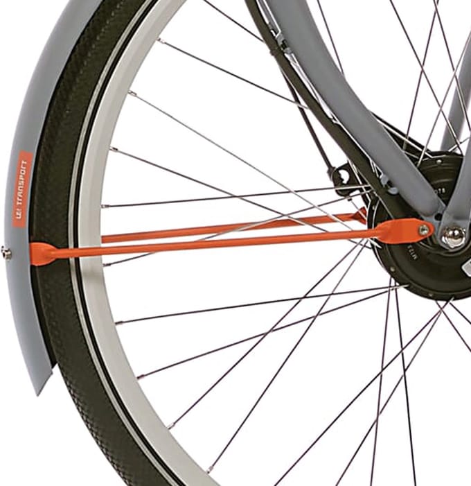 Cortina Spatbordstang voor 28 E-U4 reinorange matt