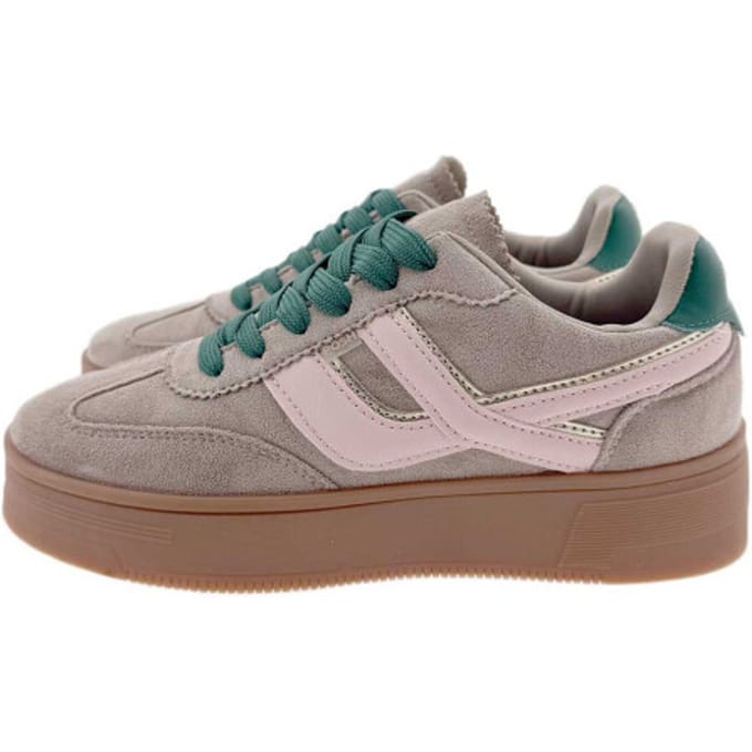 POSH by Poelman - maat 37 - GEORGIA Dames Sneakers - Beige