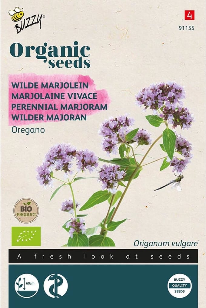 Buzzy® Organic Marjolein - Oregano (BIO)