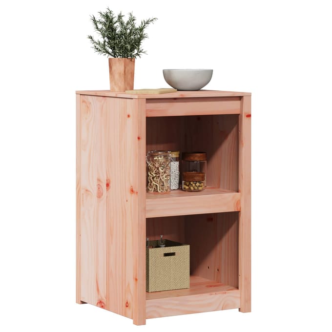 vidaXL - Keuken - Kast - met - plank - MEPPEL - Bruin - Eiken - 55 - x - 55 - x - 92 - cm