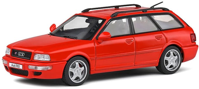 Audi RS2 Avant Powered by Porsche Solido Modelauto 1:43 1995 S4310102 Schaalmodel