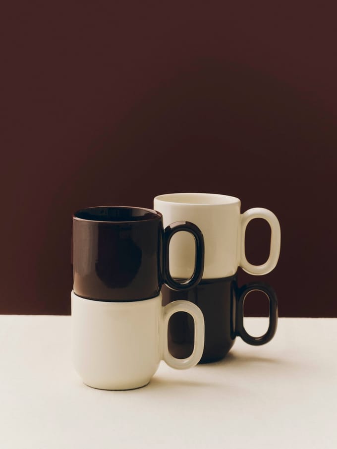 HAY Barro mok set van 2 - HAYBarroOff-white