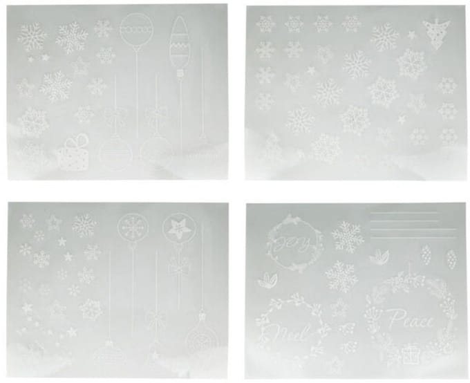 Raamsticker Kerst Thema